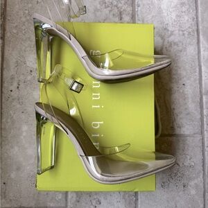 Gianni Bini Clear Heels